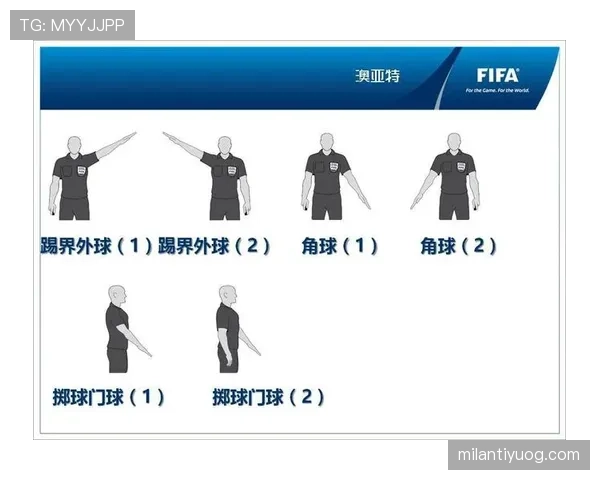 裁判为何用不同手势示意判罚？一文看懂足球判罚手势规则